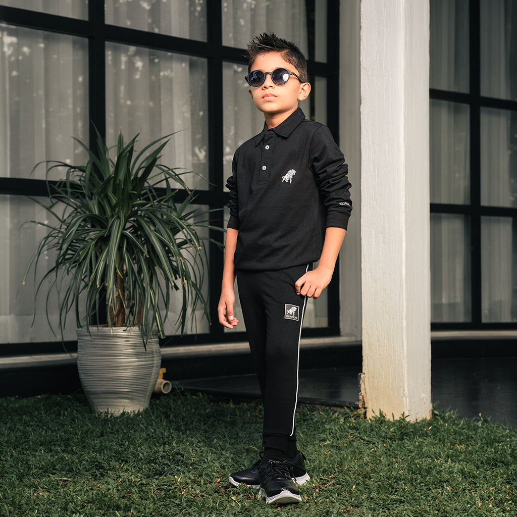 Polo T Shirt and Jogger Set