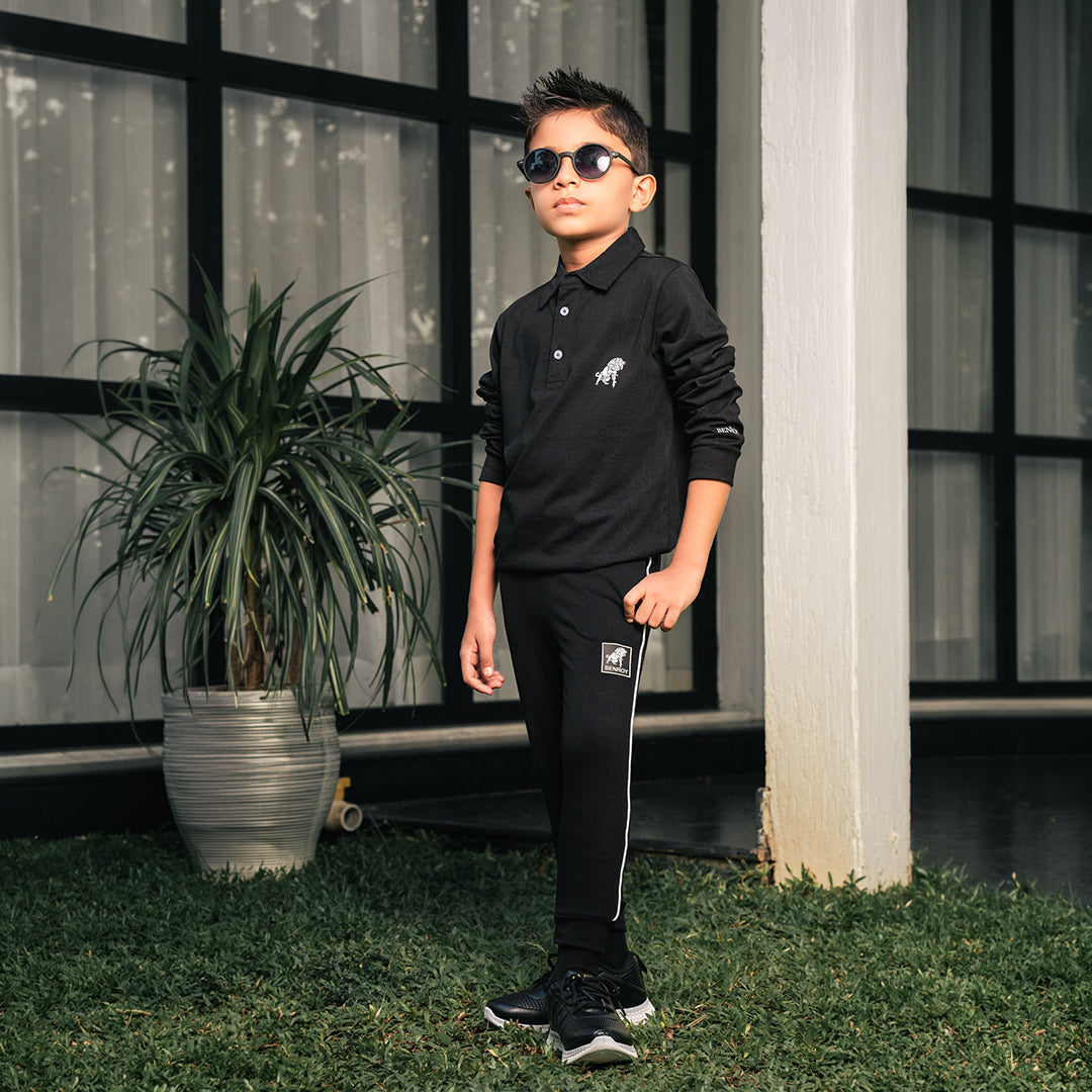 Polo T Shirt and Jogger Set
