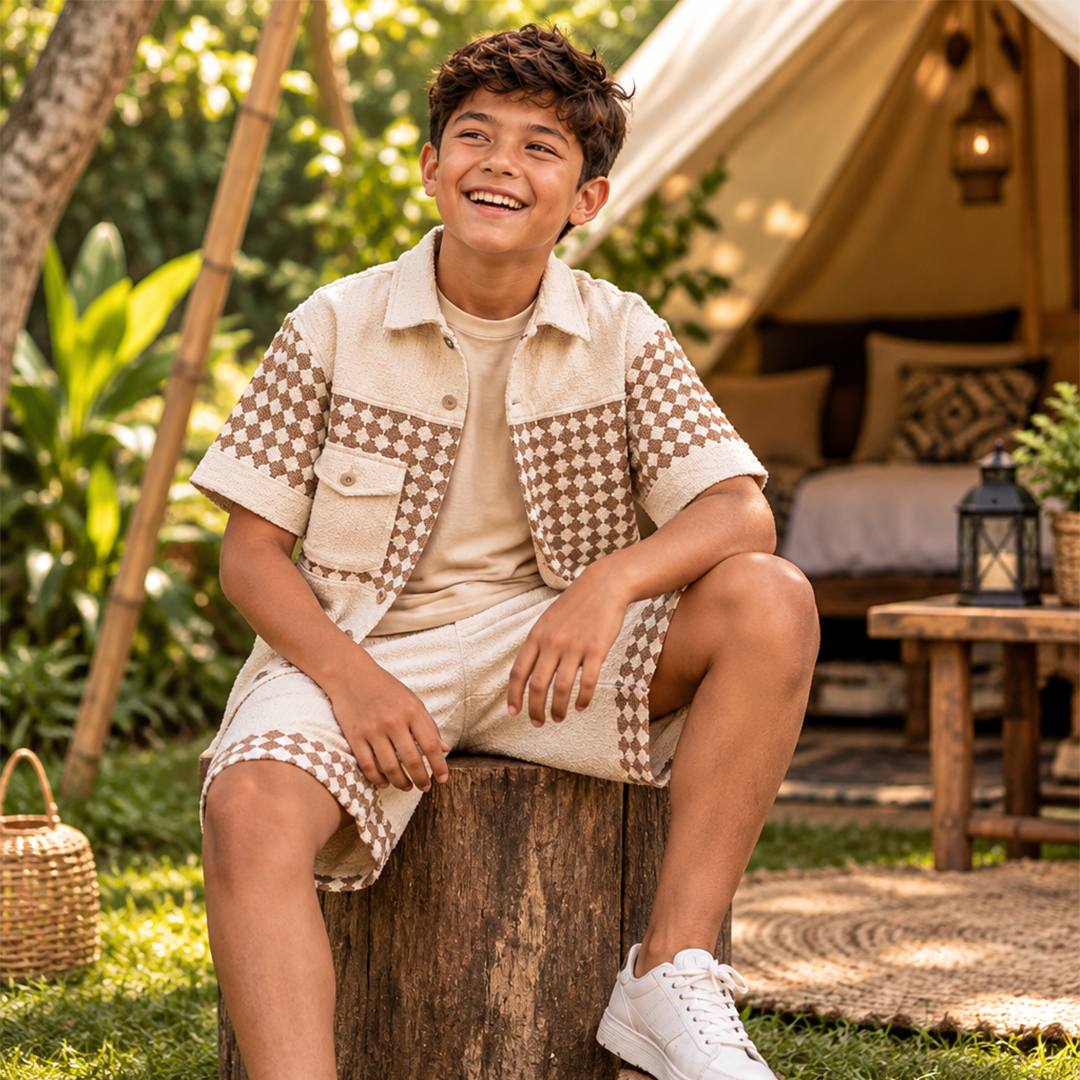 Checker Camp Set