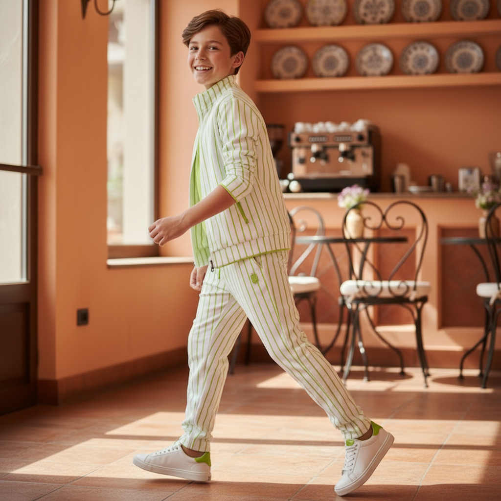 Verde Stripe Boyswear
