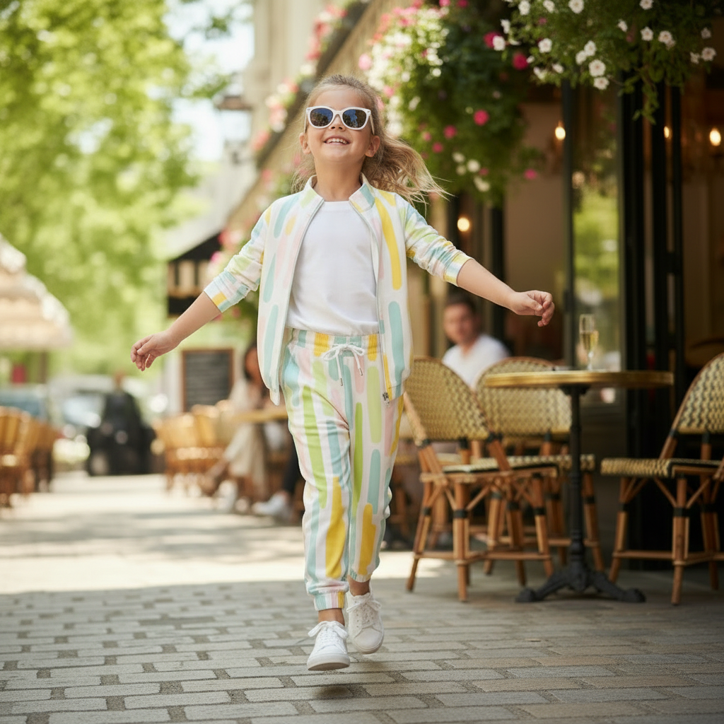 Gelato Stripe Pulse Girlswear