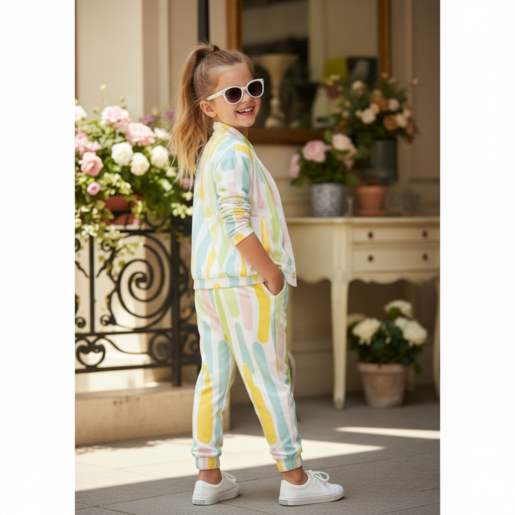 Gelato Stripe Pulse Girlswear
