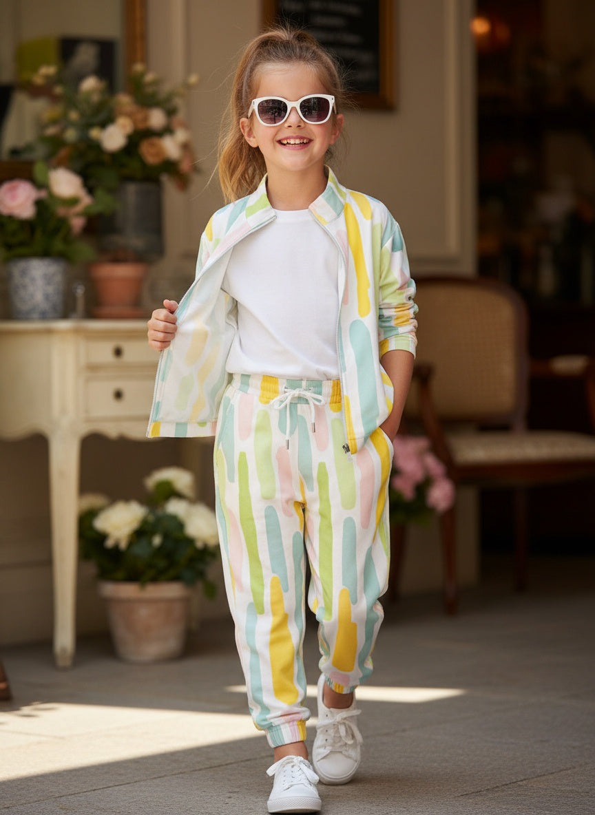 Gelato Stripe Pulse Girlswear