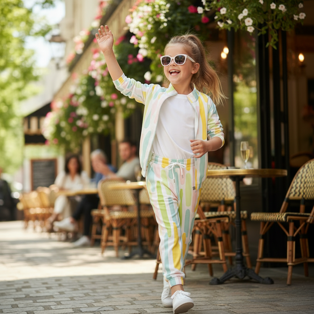 Gelato Stripe Pulse Girlswear
