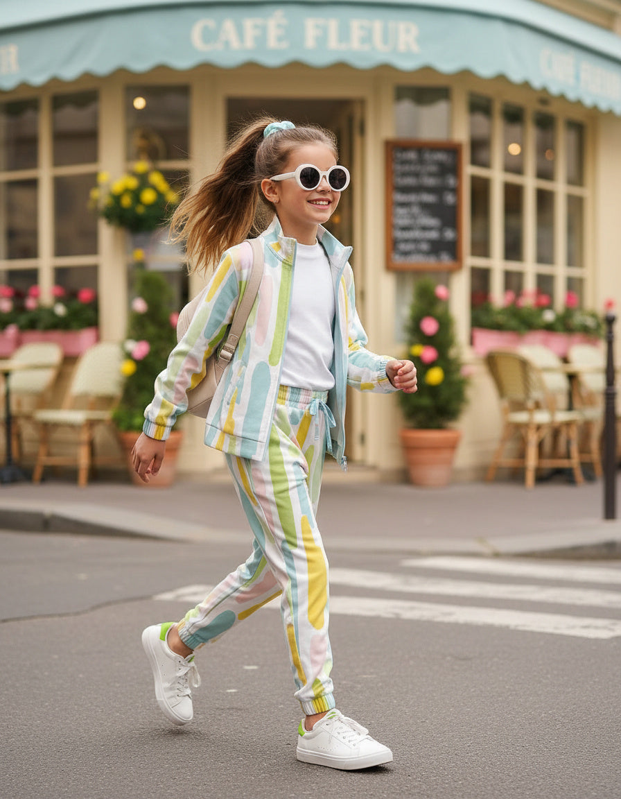 Gelato Stripe Pulse Girlswear