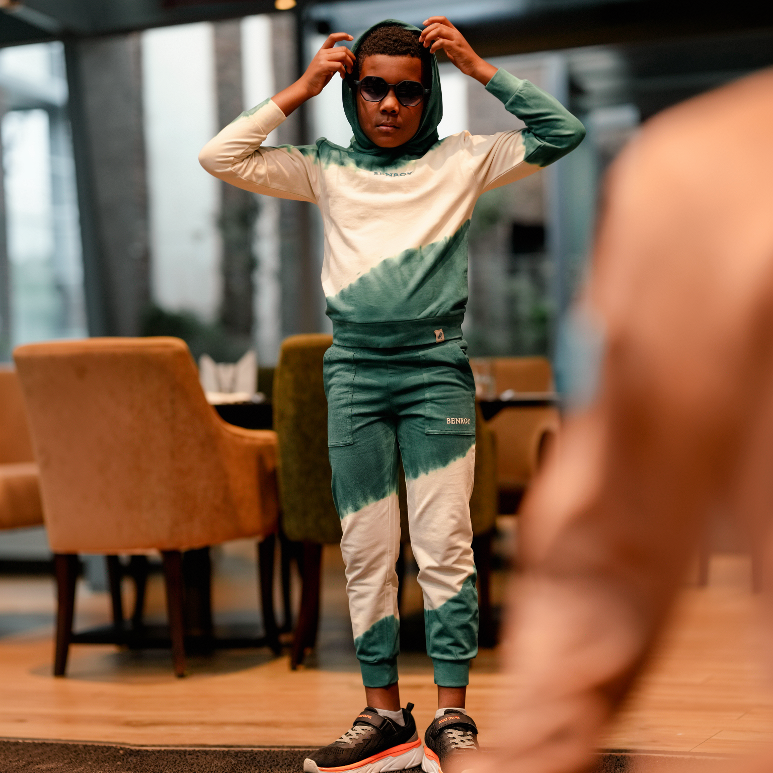 Emerald Tide Hoodie Co-ord Set