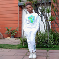White Pulse Co-ord Set