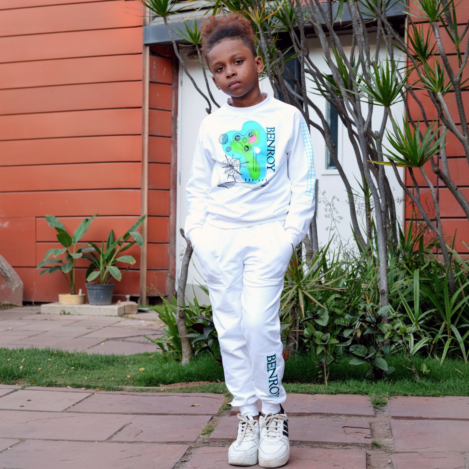 White Pulse Co-ord Set