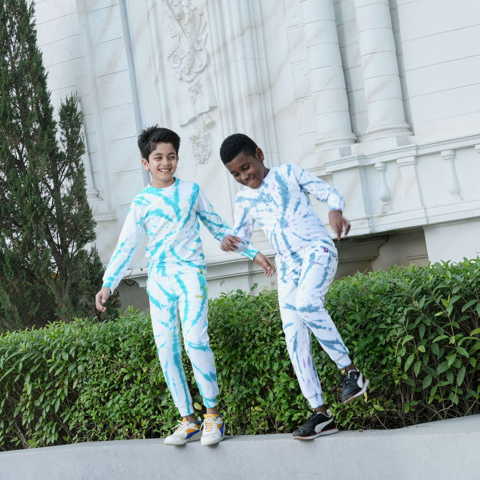 Lime Splash Tie-Dye Co-ord Set