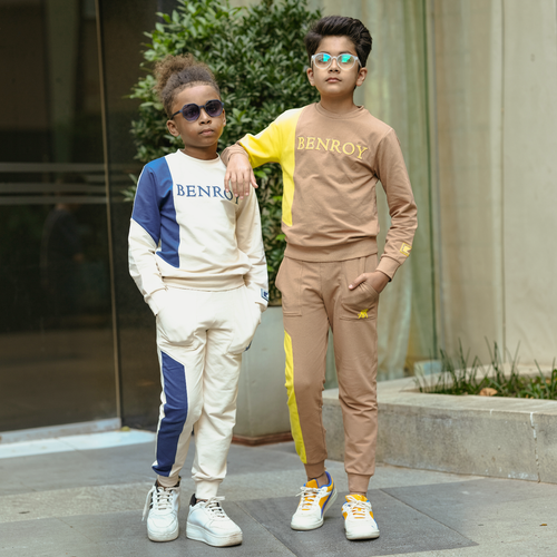 Biscuit Colorblock Co-ord Set